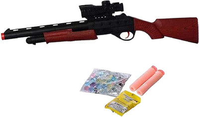 TALKING GANESHA 24 inches Toy Pump Action Shotgun for Kids 2 in 1 Toy Gun with Crystal & Soft Bullets(Multicolor)
TALKING GANESHA 24 inches Toy Pump Action Shotgun for Kids 2 in 1 Toy Gun with Crystal & Soft Bullets(Multicolor)
