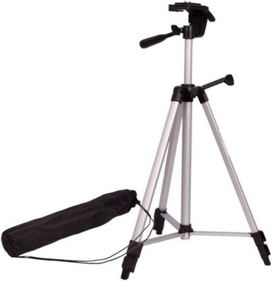 BUYWELL ⢠3110 Tripod Stand With 3-way Head Light Weight Digital Camera Tripod Kit(Silver, Supports Up to 1500)
BUYWELL ⢠3110 Tripod Stand With 3-way Head Light Weight Digital Camera Tripod Kit(Silver, Supports Up to 1500)