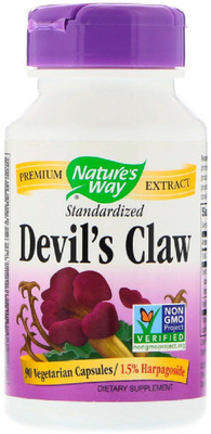 Nature's Way Nature's Way, Devil's Claw, Standardized, 90 Vegetarian Capsules(90 No)
Nature's Way Nature's Way, Devil's Claw, Standardized, 90 Vegetarian Capsules(90 No)