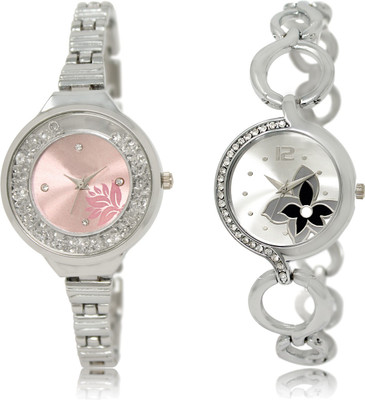 The Shopoholic Stylist Designer Combo Pack 2 Pink And Silver Dial Analog Watch For Girls Heart Watch Watch - For Women
The Shopoholic Stylist Designer Combo Pack 2 Pink And Silver Dial Analog Watch For Girls Heart Watch Watch - For Women