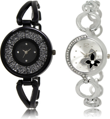 The Shopoholic Stylist Designer Combo Pack 2 Black And Silver Dial Analog Watch For Girls A Watch For Girls Watch - For Women
The Shopoholic Stylist Designer Combo Pack 2 Black And Silver Dial Analog Watch For Girls A Watch For Girls Watch - For Women