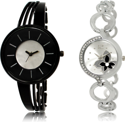The Shopoholic Latest Fashionable Black And Silver Dial Analog Watch For Girls Couple Combo Watch - For Women
The Shopoholic Latest Fashionable Black And Silver Dial Analog Watch For Girls Couple Combo Watch - For Women