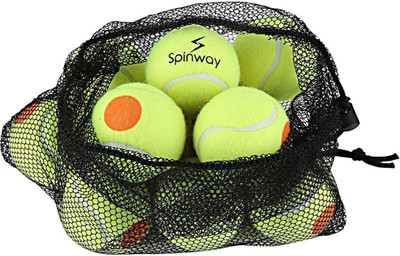 Spinway Mini balls Stage 2 Tennis Ball(Pack of 12, Orange, Green), Multicolor
Spinway Mini balls Stage 2 Tennis Ball(Pack of 12, Orange, Green), Multicolor