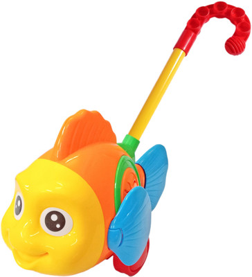 Miss & Chief Push and Pull Fish(Orange)