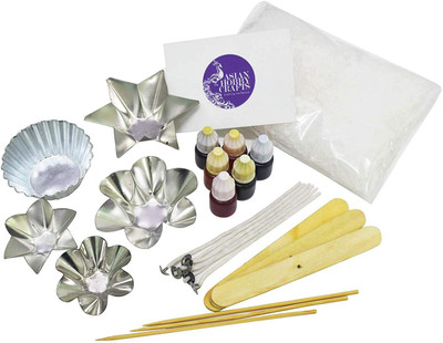 AsianHobbyCrafts Candle Making Kit Contents: Paraffin Candle Wax, Pigment Colors, Candle Wicks, Aluminium Mould:KIT P
AsianHobbyCrafts Candle Making Kit Contents: Paraffin Candle Wax, Pigment Colors, Candle Wicks, Aluminium Mould:KIT P