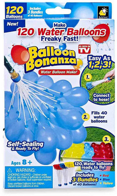 VP STORES Solid Telebrands Balloon Bonanza as Seen on TV Balloon(Multicolor, Pack of 120)
VP STORES Solid Telebrands Balloon Bonanza as Seen on TV Balloon(Multicolor, Pack of 120)
