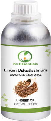 Ks Essentials 100% Pure Linseed Carrier Oil (Linum Usitatissimum) (1000ml)(1000 ml)
Ks Essentials 100% Pure Linseed Carrier Oil (Linum Usitatissimum) (1000ml)(1000 ml)