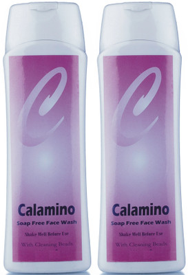 Adidev Herbals Calamino Soap Free Face Wash (Pack of 2) 400 gms(Set of 2)