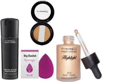 big Basket Sponge Puff,Mac Prep+Prime Highlight Skin Base Visage, Mac Pre+Primer Moisture Infusion Serum Hydratant& Eyeshadow Fard A JOUES Mineralize(Set of 4)
big Basket Sponge Puff,Mac Prep+Prime Highlight Skin Base Visage, Mac Pre+Primer Moisture Infusion Serum Hydratant& Eyeshadow Fard A JOUES Mineralize(Set of 4)