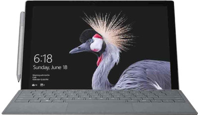 Microsoft Surface Pro Core i5 7th Gen - (8 GB/128 GB SSD/Windows 10 Pro) M1796 2 in 1 Laptop(12.3 inch, Silver, 0.77 g)
Microsoft Surface Pro Core i5 7th Gen - (8 GB/128 GB SSD/Windows 10 Pro) M1796 2 in 1 Laptop(12.3 inch, Silver, 0.77 g)