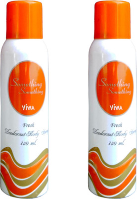 viwa something fresh(orange) 150 ml*2 Body Spray - For Men & Women(300 ml, Pack of 2)
viwa something fresh(orange) 150 ml*2 Body Spray - For Men & Women(300 ml, Pack of 2)
