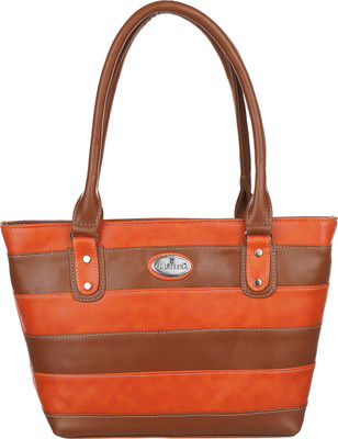 Al Jazeera Shoulder Bag(Red, Brown), Brown;red