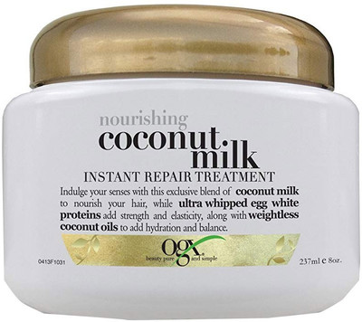 Vogue International Instant Repair Treatment, Nourishing Coconut Milk, 8oz(237 ml)
Vogue International Instant Repair Treatment, Nourishing Coconut Milk, 8oz(237 ml)