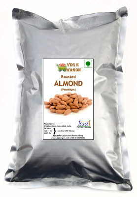 Veg E Wagon Roasted Salted Almonds Premium 1 Kg Vacuum Packed Almonds(1 kg, Vacuum Pack)
Veg E Wagon Roasted Salted Almonds Premium 1 Kg Vacuum Packed Almonds(1 kg, Vacuum Pack)