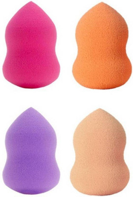Elecsera Makeup Beauty Foundation Puff (Pack of 4)