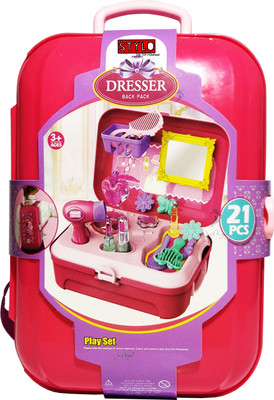 Jack Royal Beauty Make Up And Cosmetic Set Back Pack with 21 Pcs Makeup Accessories for Children Girls
Jack Royal Beauty Make Up And Cosmetic Set Back Pack with 21 Pcs Makeup Accessories for Children Girls