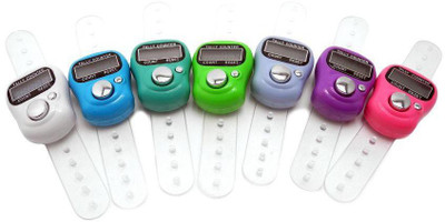 PTCMart High Quality Finger Watch Digital Tally Counter(Multicolor Pack of 7)
PTCMart High Quality Finger Watch Digital Tally Counter(Multicolor Pack of 7)