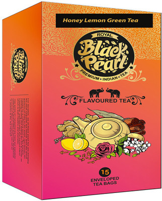 RBP Royal Black Pearl (Heritage Blend) Honey n Lemon Green Tea - 15 Tea Bags Honey Tea Bags(15, Box)
RBP Royal Black Pearl (Heritage Blend) Honey n Lemon Green Tea - 15 Tea Bags Honey Tea Bags(15, Box)