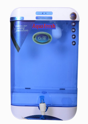 Aqua Fresh aqua gloRY RO+UV+UF+TDS Adjuster 12 L RO + UV + UF + TDS Water Purifier(Blue, White)
Aqua Fresh aqua gloRY RO+UV+UF+TDS Adjuster 12 L RO + UV + UF + TDS Water Purifier(Blue, White)