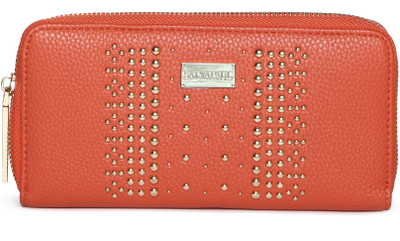 Satya Paul Casual Orange Clutch