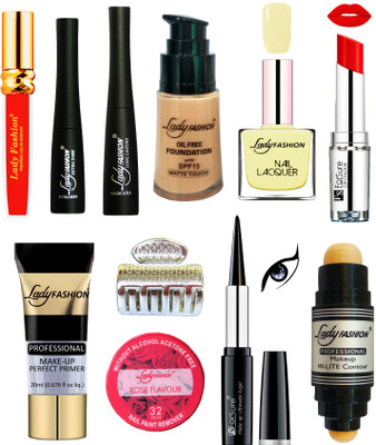 Lady Fashion Bridal Makeup Kit 0410201966(Set of 11)