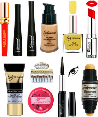 Lady Fashion Bridal Makeup Kit 0410202048(Set of 11)