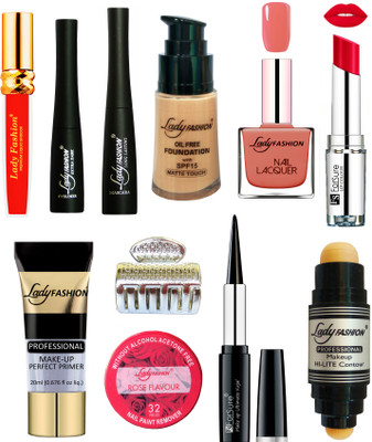 Lady Fashion Bridal Makeup Kit 0410201985(Set of 11)