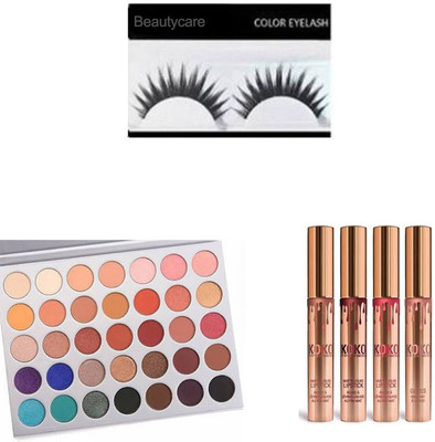 beautycare combo set of eyelashes white morphe kylie(Set of 6)