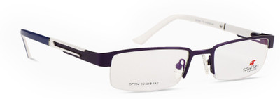 Spartan Half Rim Rectangle Frame(50 mm