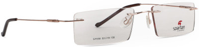 Spartan Rimless Rectangle Frame(50 mm