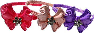 Proplady Partywear Stylish (Pack of 3) Rhinestone Stud Bow Hair Band for Girls & Women|Wedding Hair Accessories|Designer Hair Band(Multicolor)
Proplady Partywear Stylish (Pack of 3) Rhinestone Stud Bow Hair Band for Girls & Women|Wedding Hair Accessories|Designer Hair Band(Multicolor)