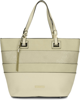 Dune London Hand-held Bag(Beige, Pink)