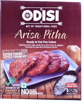 Odisi Foods of Arisa pitha ready to eat, Rice Pancakes(800 g, Box)