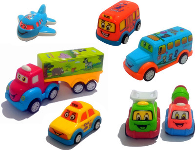Effe Shoppe Cute Cars Set for Kids - Pack Of 7 Pull Along Fun Auto Vehicle Toys(Multicolor)
Effe Shoppe Cute Cars Set for Kids - Pack Of 7 Pull Along Fun Auto Vehicle Toys(Multicolor)