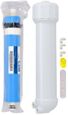CAPITAL Ro System 1 Year CSM RO Membrane 80 GPD with Membrane Housing with Elbow,Tape ( Pack of 6) Solid Filter Cartridge(0.5, Pack of 7)
CAPITAL Ro System 1 Year CSM RO Membrane 80 GPD with Membrane Housing with Elbow,Tape ( Pack of 6) Solid Filter Cartridge(0.5, Pack of 7)