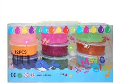 S2KCrafts S2kC-0983 Sparkling glitter jelly art clay 5D Slime ultra-light clay Super-Light Modeling Air Dry Magic Clay Jelly with Straws for Kids/Teens - non-toxic Green Environmental Protection - 12 Colors Multicolor Putty Toy
S2KCrafts S2kC-0983 Sparkling glitter jelly art clay 5D Slime ultra-light clay Super-Light Modeling Air Dry Magic Clay Jelly with Straws for Kids/Teens - non-toxic Green Environmental Protection - 12 Colors Multicolor Putty Toy