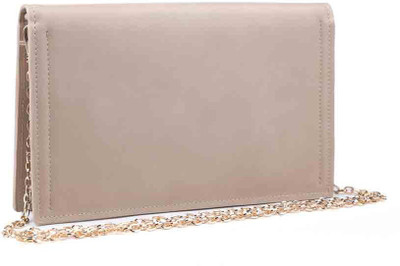 Urban Expressions Casual Beige Clutch