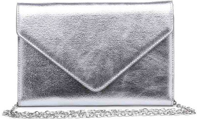 Urban Expressions Casual Silver Clutch