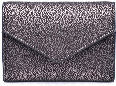 Urban Expressions Casual Silver Clutch