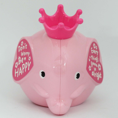 Tootpado Piggy Bank For Kids Elephant - Pink - (1BOX194) - Draw As You Wish Girls Coin Bank Coin Bank(Pink)
