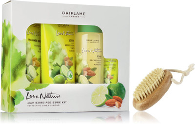 Oriflame Sweden Love Nature 2-in-1 Manicure & Pedicure Set with Nail Brush (for Full Nail Care(Set of 2)
Oriflame Sweden Love Nature 2-in-1 Manicure & Pedicure Set with Nail Brush (for Full Nail Care(Set of 2)