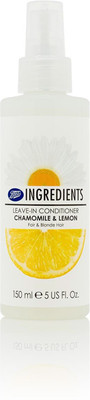 Boots Ingredients Leave-in Conditioner, Chamomile & Lemon (5oz)(150 ml)