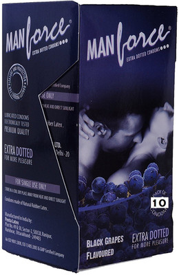 Manforce Black Grapes Condom(10S)