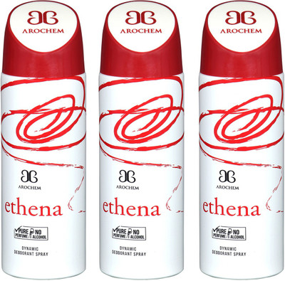 AROCHEM ETHENA-3 DYNAMIC DEODORANT BODY SPRAY BODY DEO SPRAY Body Spray - For Men & Women(600 ml)