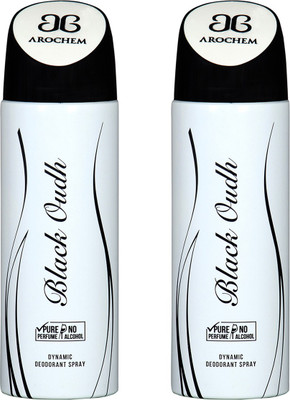 AROCHEM BLACK OUDH-2 DYNAMIC DEODORANT BODY SPRAY BODY DEO SPRAY Body Spray - For Men & Women(400 ml, Pack of 2)
AROCHEM BLACK OUDH-2 DYNAMIC DEODORANT BODY SPRAY BODY DEO SPRAY Body Spray - For Men & Women(400 ml, Pack of 2)