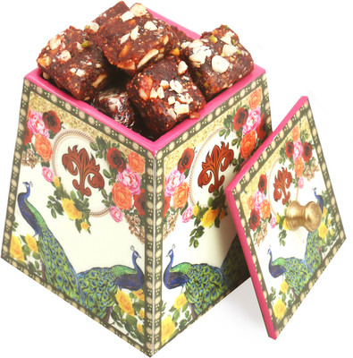 Ghasitaram Gifts Hampers Multicolour Wooden Sugarfree Dates, Figs Bites Jar Combo(2)
Ghasitaram Gifts Hampers Multicolour Wooden Sugarfree Dates, Figs Bites Jar Combo(2)