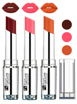 Forsure Best Collection Velvet Matte Lip Color Combo at Wholesale Rate(Wine,Peach,Nude, 12 g)
Forsure Best Collection Velvet Matte Lip Color Combo at Wholesale Rate(Wine,Peach,Nude, 12 g)