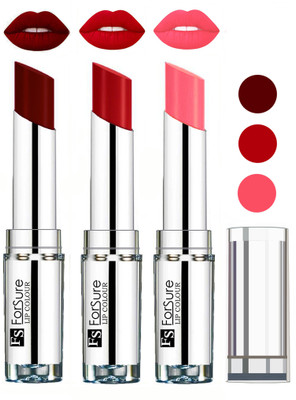 Forsure Best Collection Velvet Matte Lip Color Combo at Wholesale Rate(Maroon,Sweet Red,Peach, 12 g)
Forsure Best Collection Velvet Matte Lip Color Combo at Wholesale Rate(Maroon,Sweet Red,Peach, 12 g)