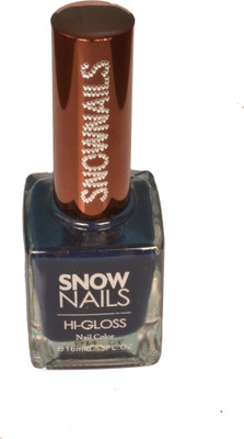 Snow Nails Nail Polish Navy Blue