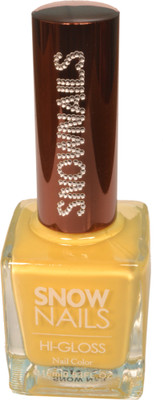 Snow Nails Nail Polish Bollywood Yellow